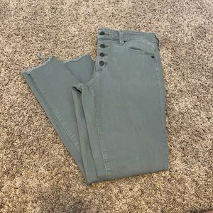 Universal Thread Button Fly skinny jeans size 4
